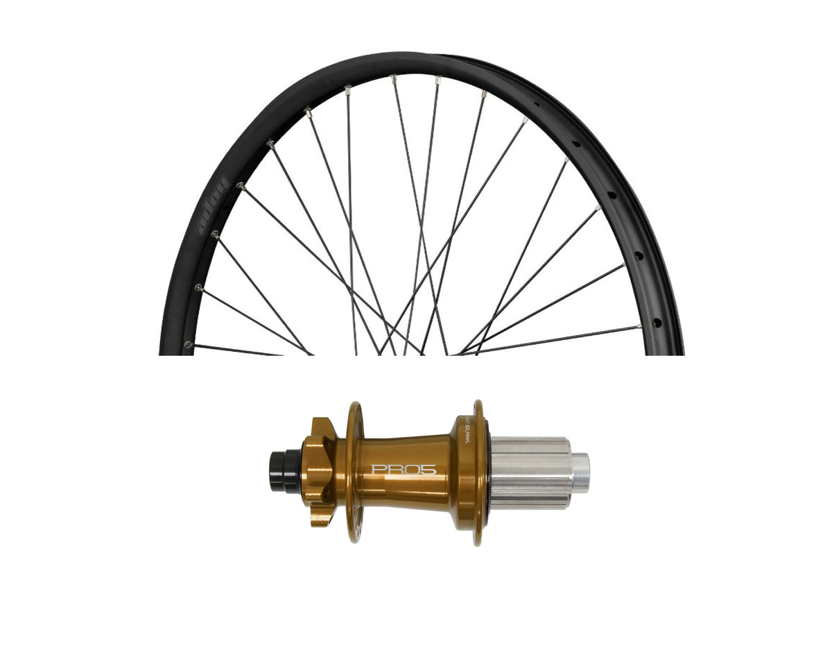 Baghjul HOPE FORTUS 30 W 27.5" PRO 5 12x148 mm Bronze