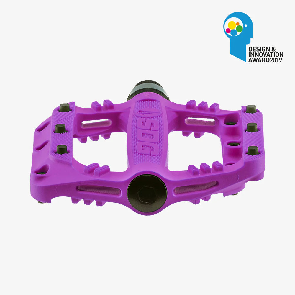 Flade pedaler SDG SLATER Junior Violet