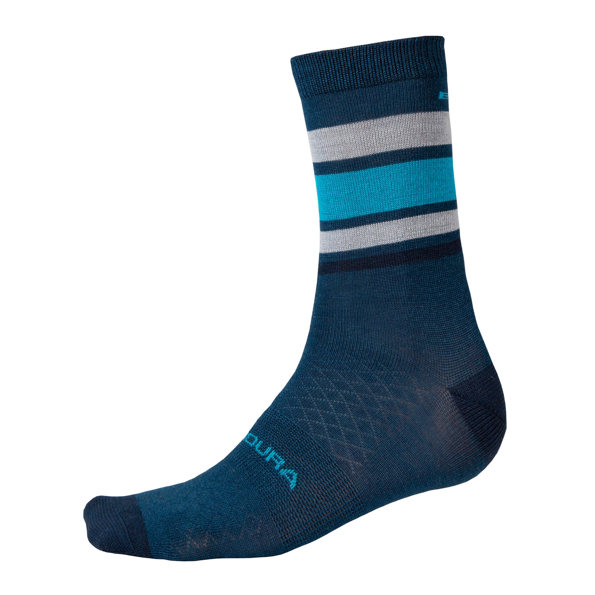 ENDURA BAABAA MERINO STRIPE Socks Blue