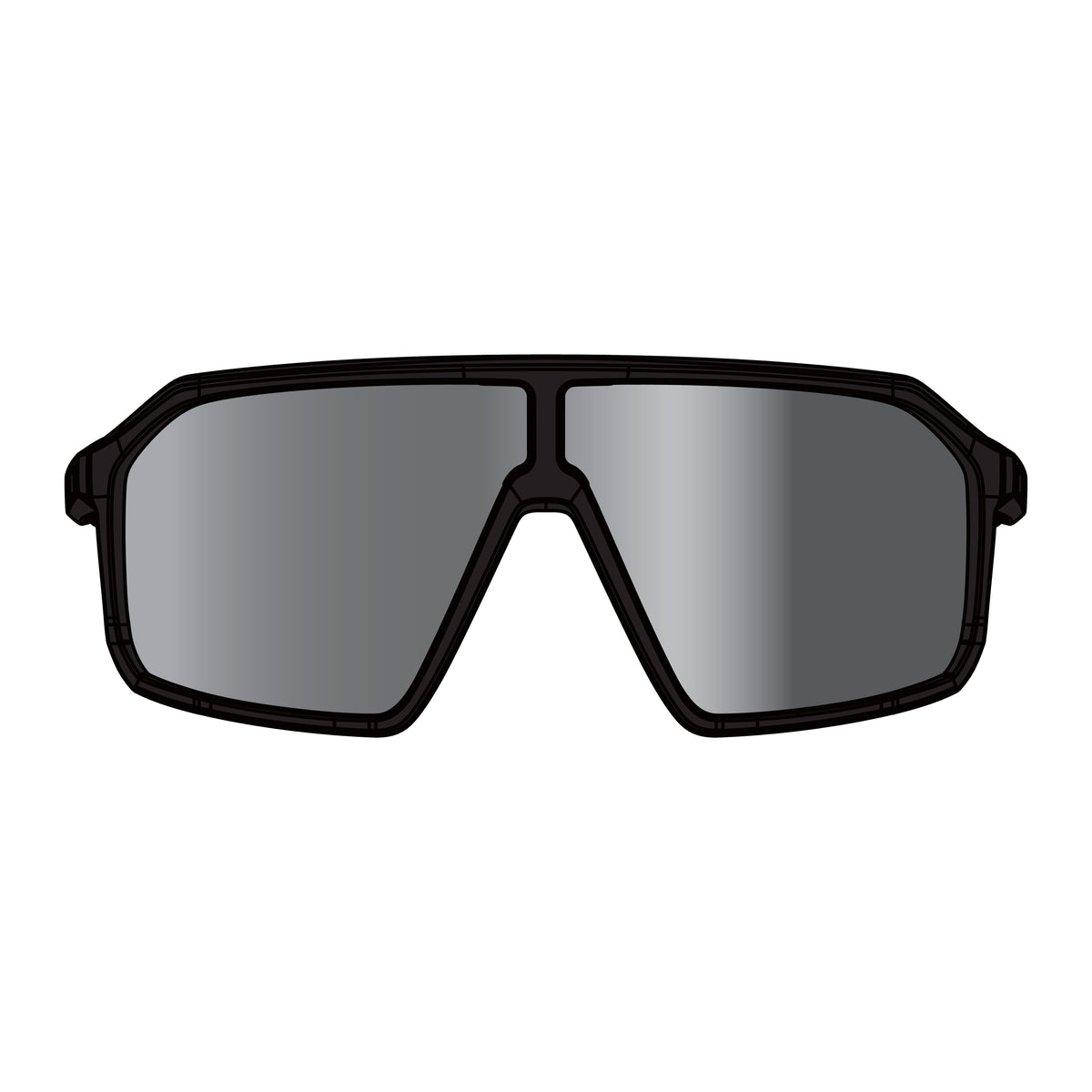 Okulary ENDURA MULLET Czarne