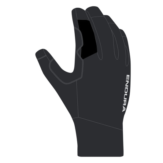 Rukavice ENDURA LOOP WATERPROOF Černé