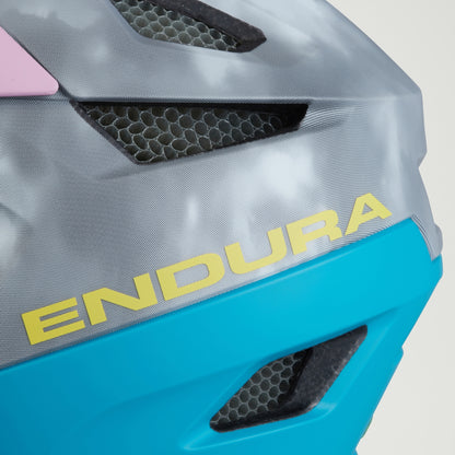ENDURA MT500 FULL FACE MIPS MTB Helmet Grey/Blue 2026