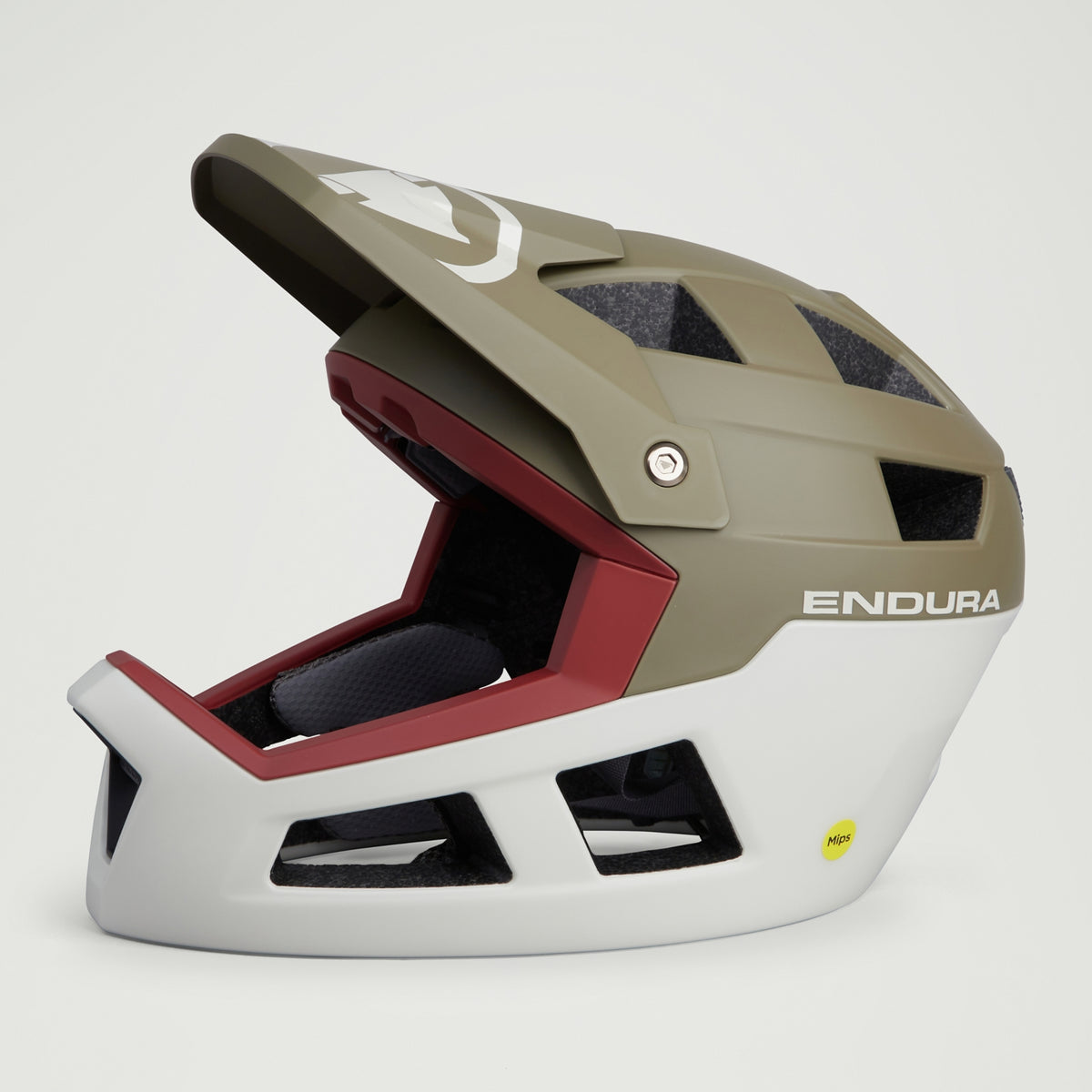 ENDURA SINGLETRACK INTEGRAL MIPS MTB-helm Groen/Wit