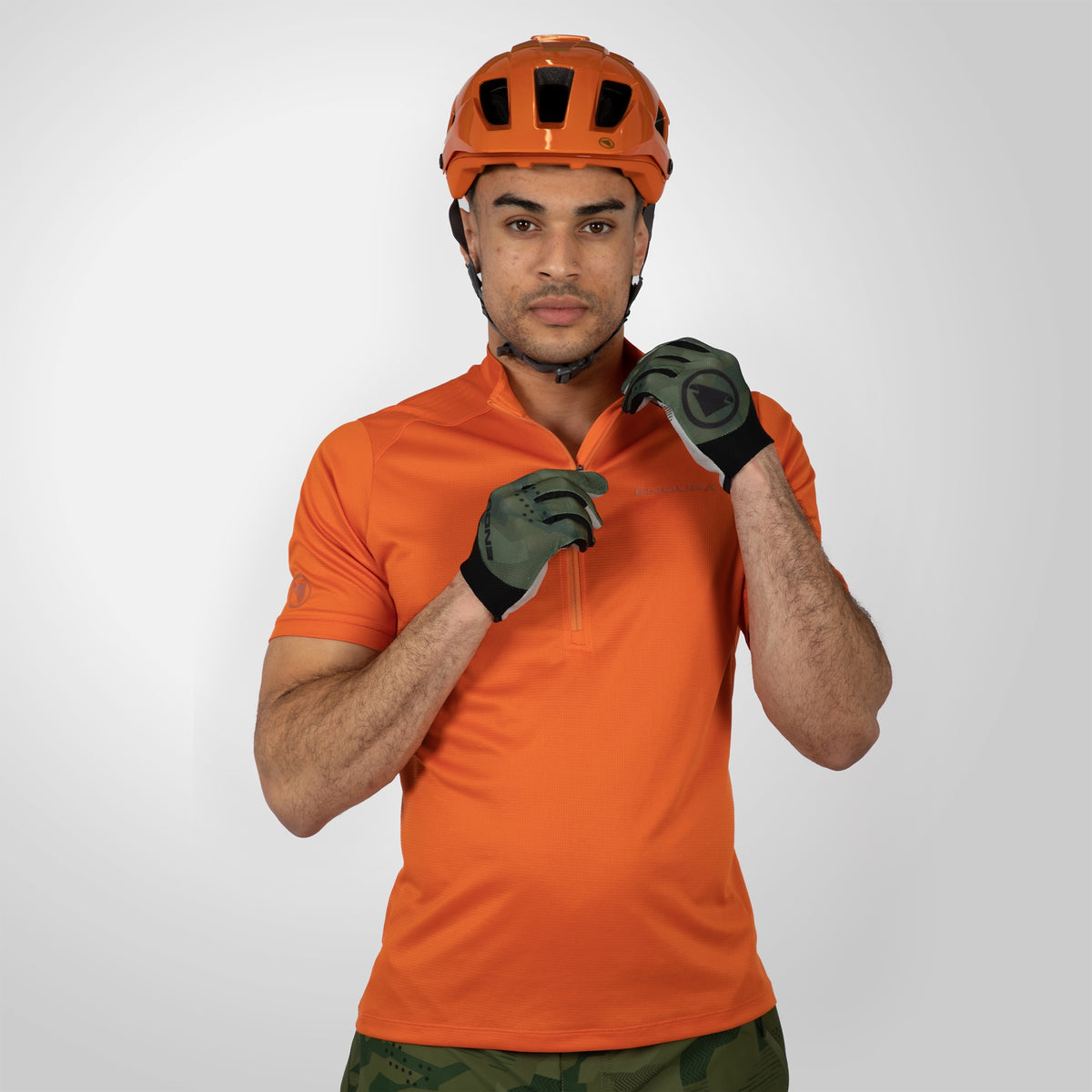 Tröja ENDURA HUMMVEE II Kortärmad Orange