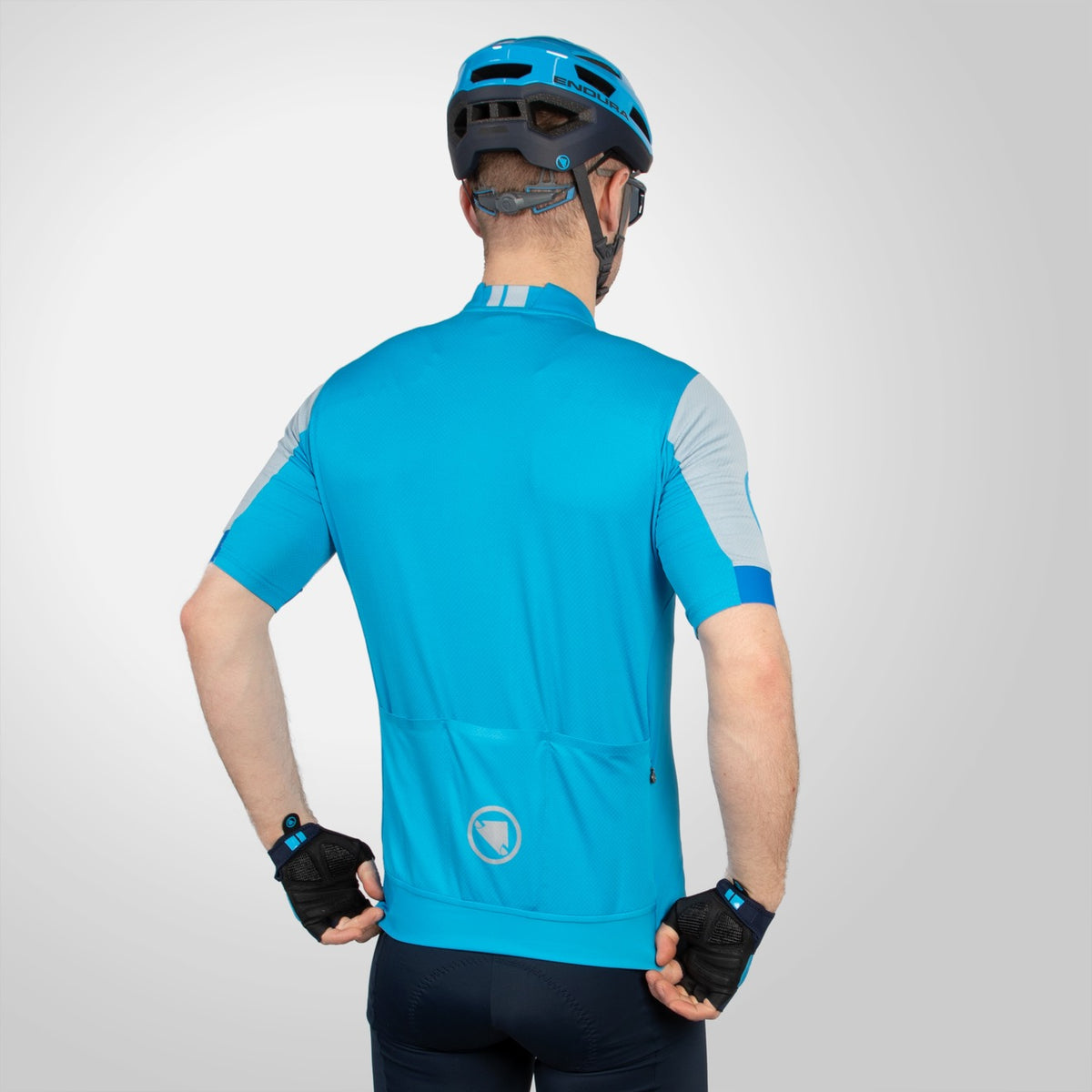 ENDURA FS260-trøje med korte ærmer Blå