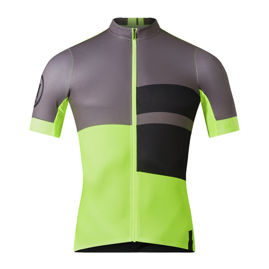 Cykeltrøja ENDURA FS260 PRINT Kort ärm Grön