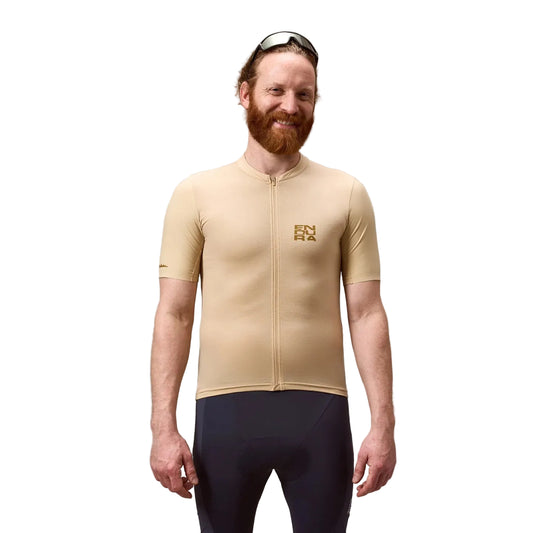 Dres ENDURA ALLTRACK RIDE Krátký rukáv Sand