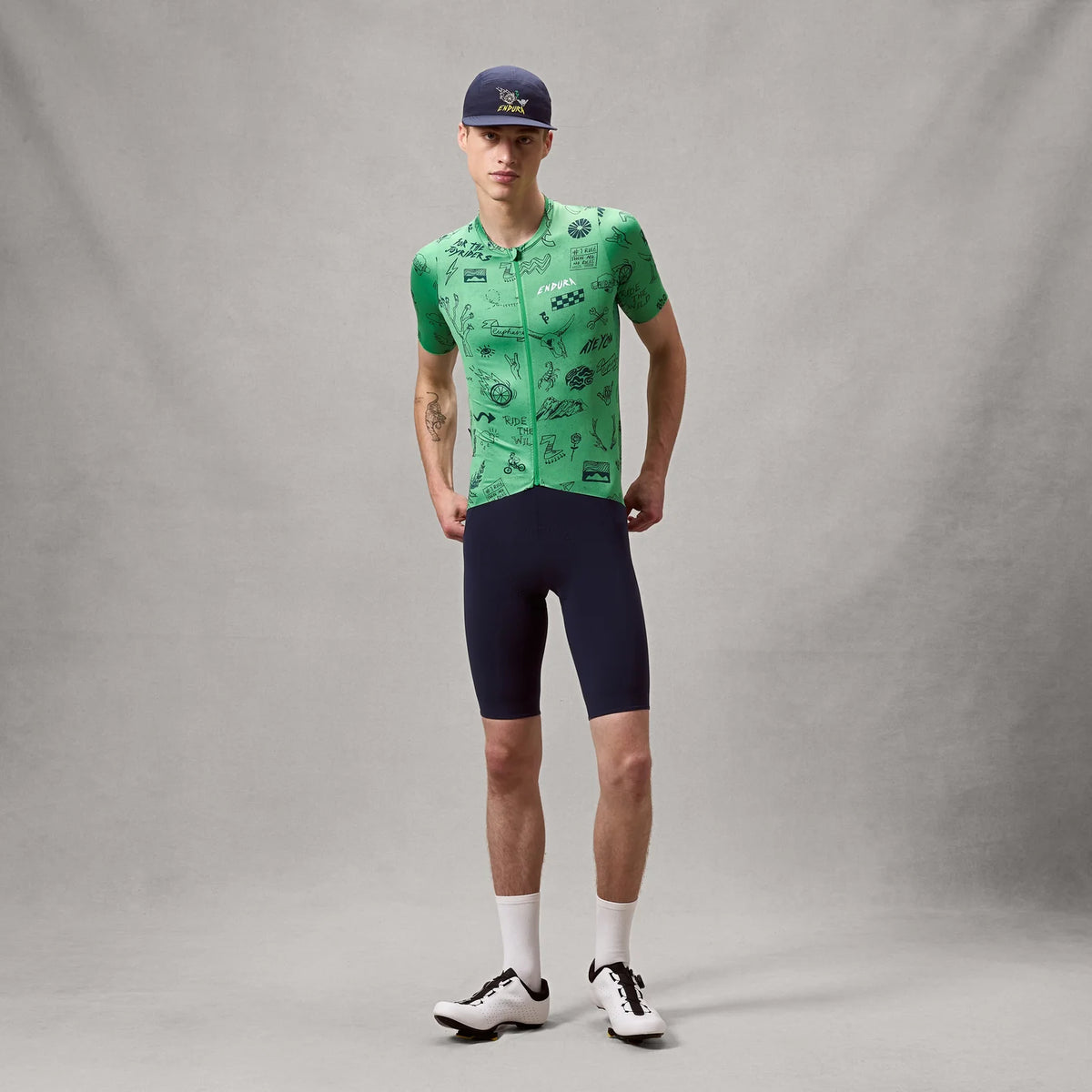 ENDURA PRO SL PRINT kortärmad tröja Grön