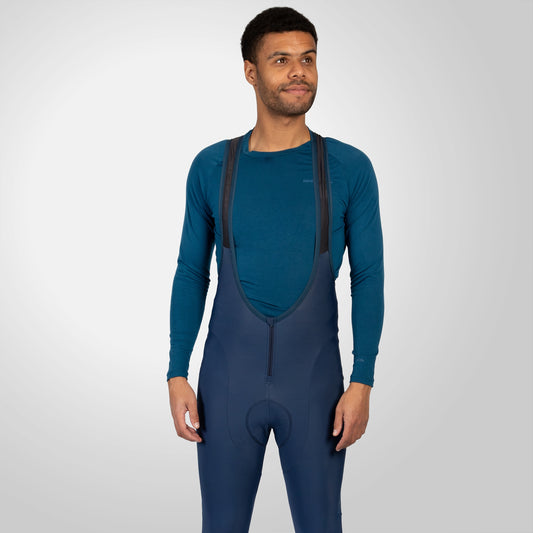 ENDURA FS260-PRO THERMO II Long Bib Tights Blue