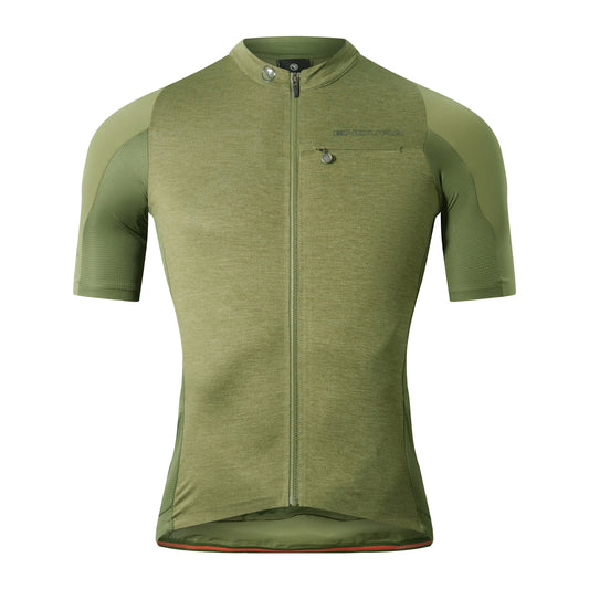 Dres ENDURA GV500 REIVER s krátkým rukávem khaki