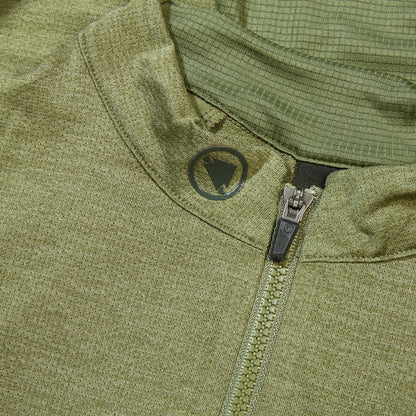 ENDURA GV500 REIVER Korte Mouwen Shirt Kaki