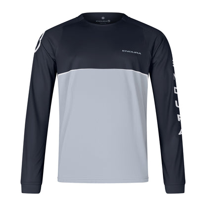 ENDURA CORE PRINTED Long-Sleeved Jersey Black