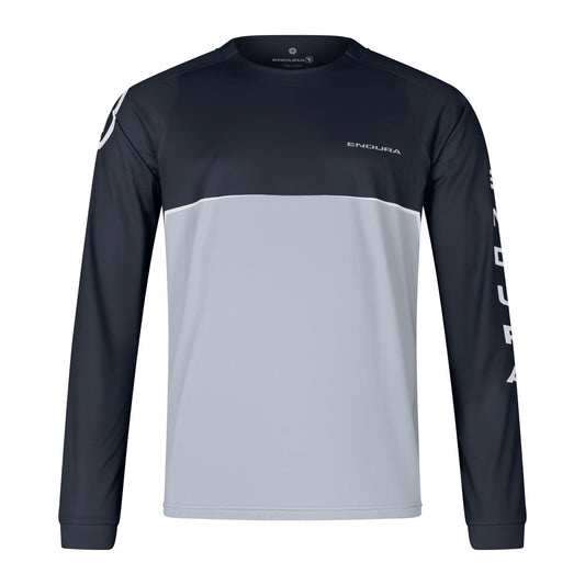 Shirt ENDURA CORE PRINTED Lange Mouwen Zwart