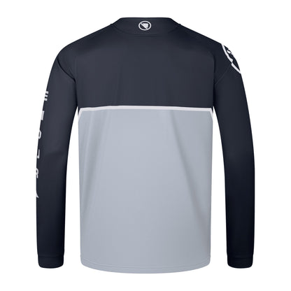 ENDURA CORE PRINTED Long-Sleeved Jersey Black