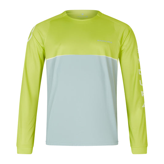 Shirt ENDURA CORE PRINTED Lange Mouwen Groen
