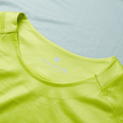 Tricou ENDURA CORE PRINTED Mânecă Lungă Verde