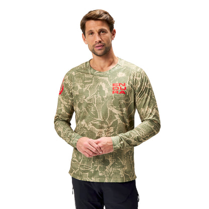 Trøje ENDURA LTD PRINTED Lange Ærmer Camo Khaki