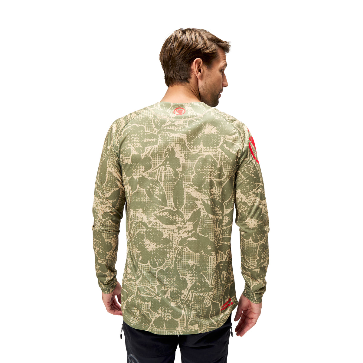 Paita ENDURA LTD PRINTED Pitkähihainen Camo Khaki