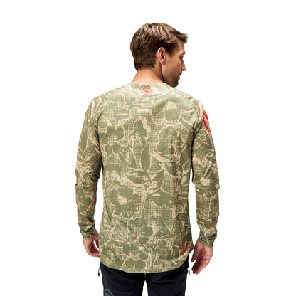 Trøje ENDURA LTD PRINTED Lange Ærmer Camo Khaki