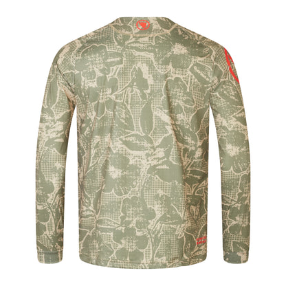 Trøje ENDURA LTD PRINTED Lange Ærmer Camo Khaki