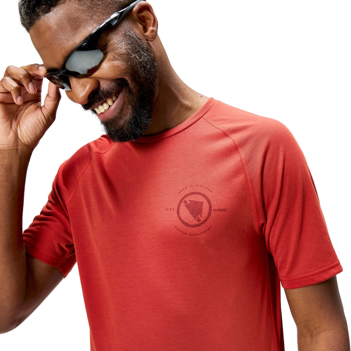 ENDURA LOOP Short Sleeve Jersey Red