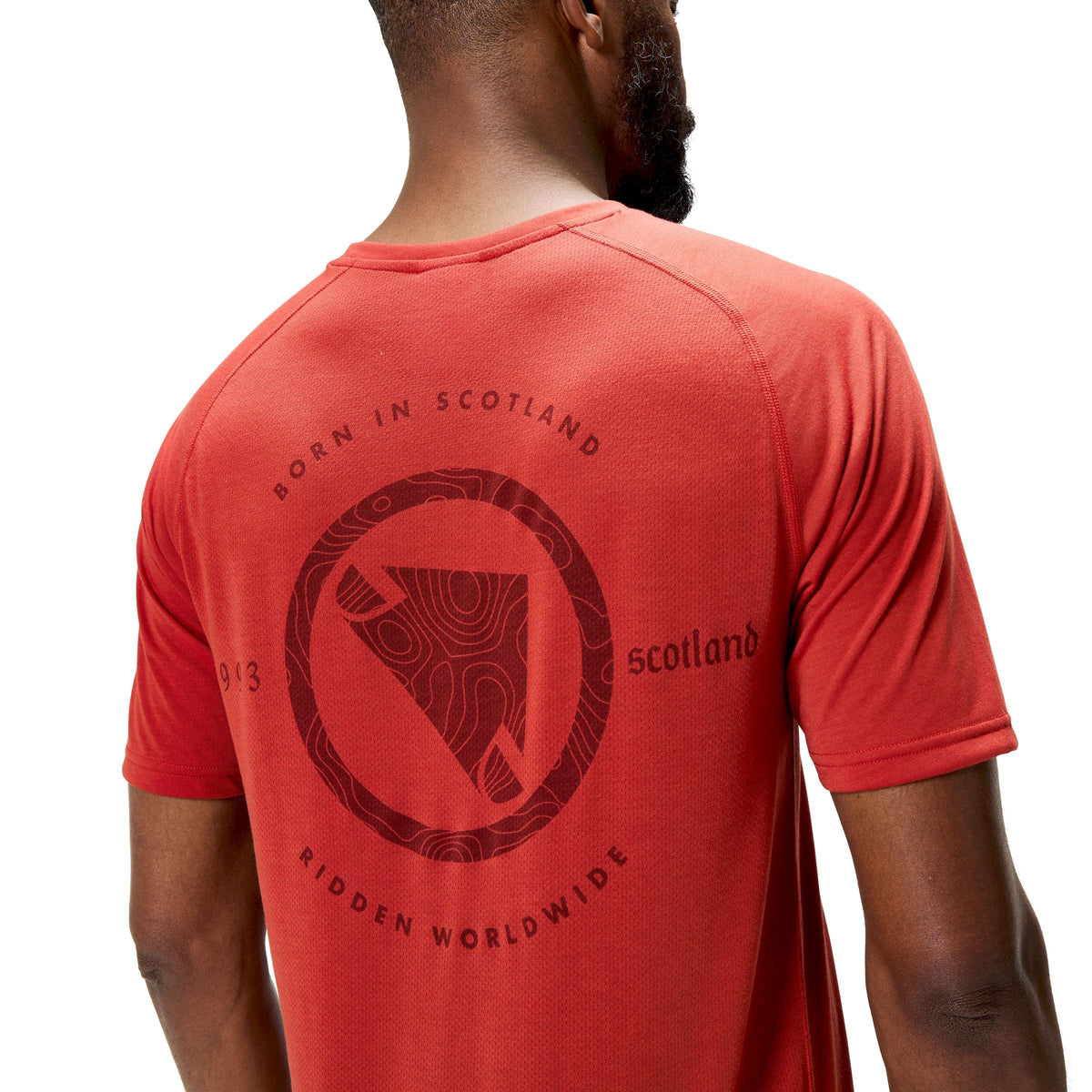 ENDURA LOOP Short Sleeve Jersey Red