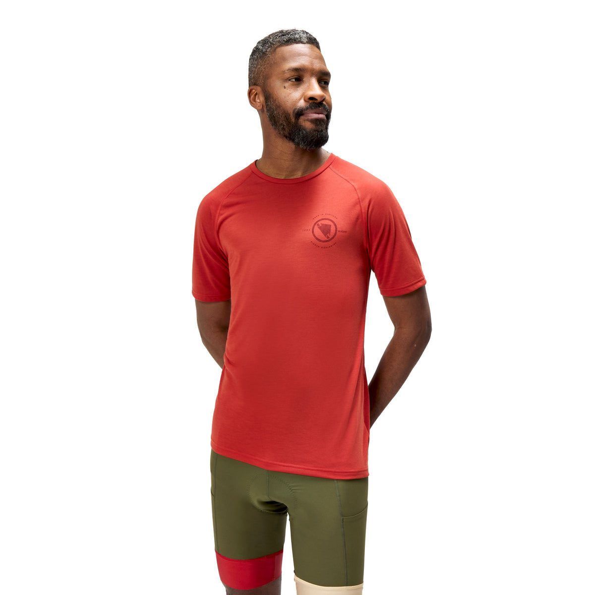 ENDURA LOOP Short Sleeve Jersey Red