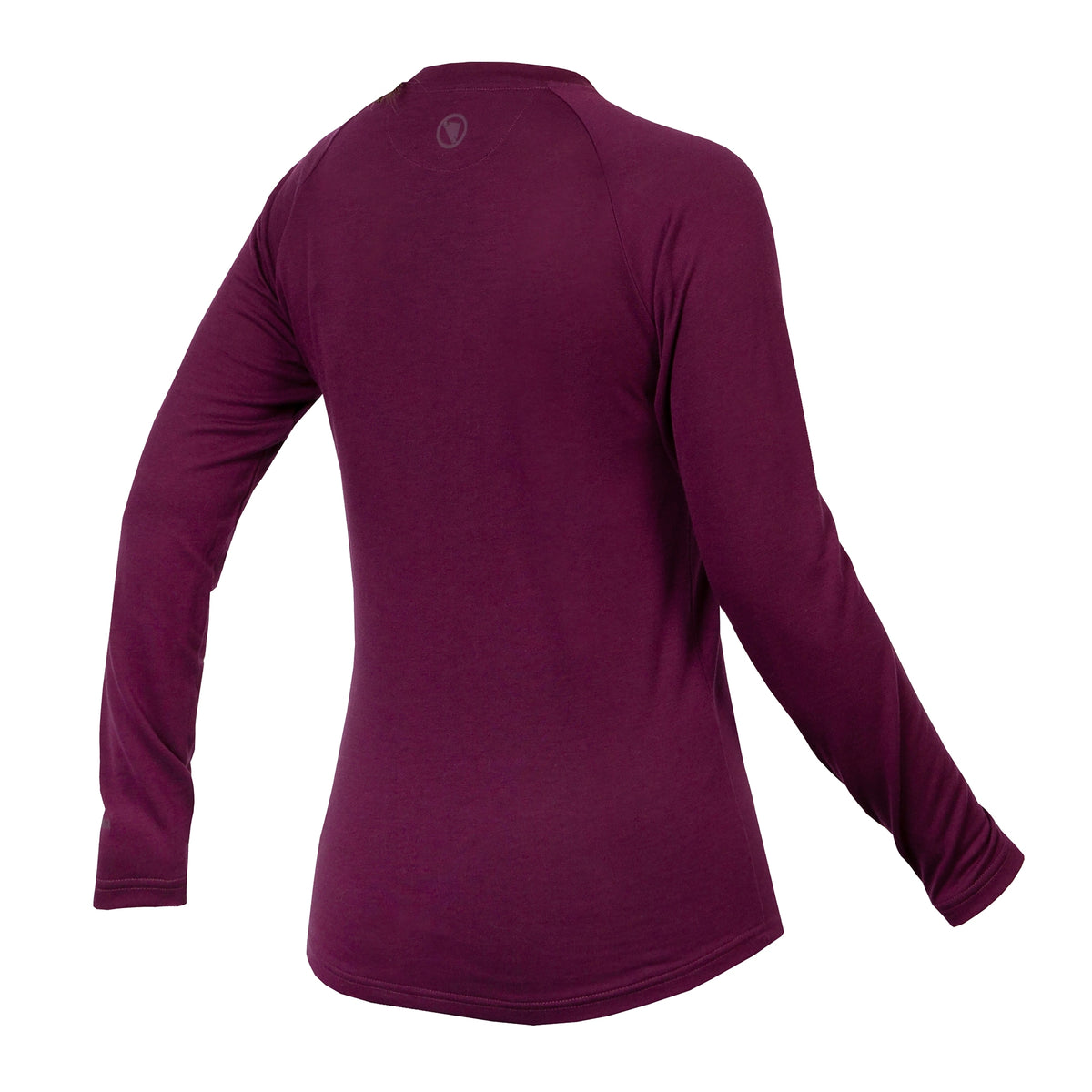 ENDURA BAABAA BLEND Long Sleeve Women's Base Layer Aubergine