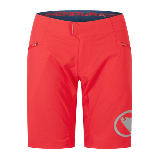 ENDURA SINGLETRACK LITE -naisten shortsit punainen