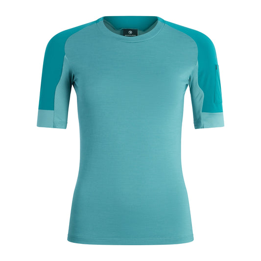 ENDURA GV500 Women's Short Sleeve Jersey Blue