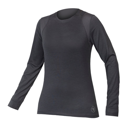 Shirt ENDURA SINGLETRACK Dames Lange Mouwen Grijs