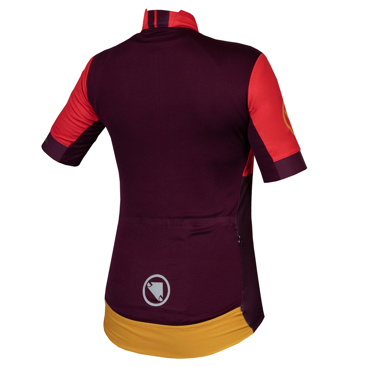 ENDURA FS260 PRINT Women's Short Sleeve Jersey Orange/Brown