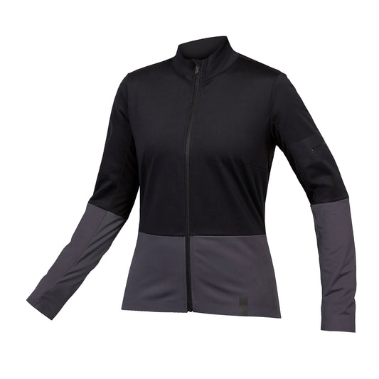 ENDURA FS260 JETSTREAM Women's Long Sleeve Black Jersey