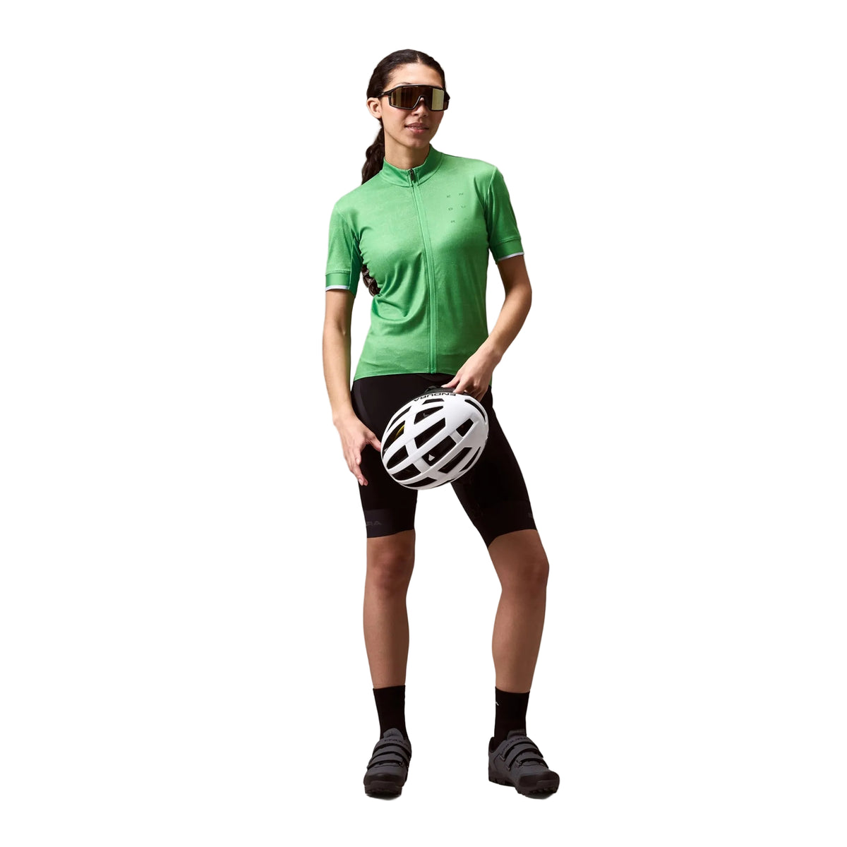ENDURA FS260 PRINT Women's Short Sleeve Jersey Green