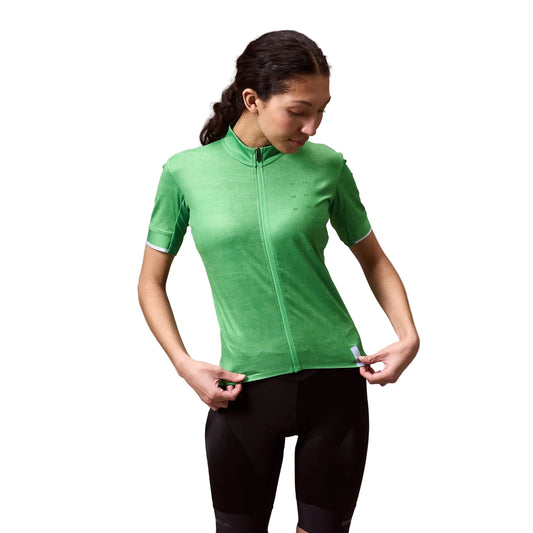 ENDURA FS260 PRINT Women's Short Sleeve Jersey Green