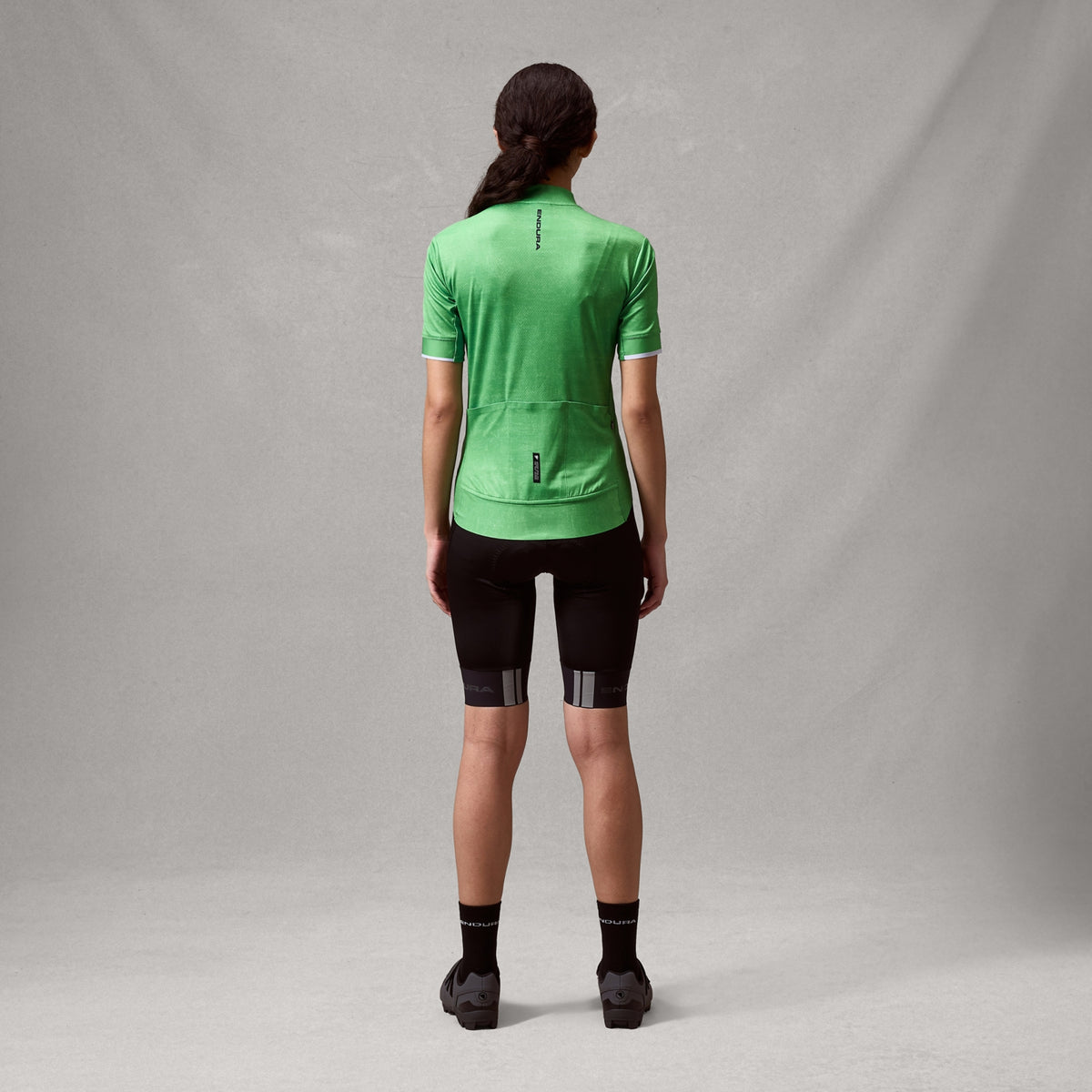 ENDURA FS260 PRINT Women's Short Sleeve Jersey Green