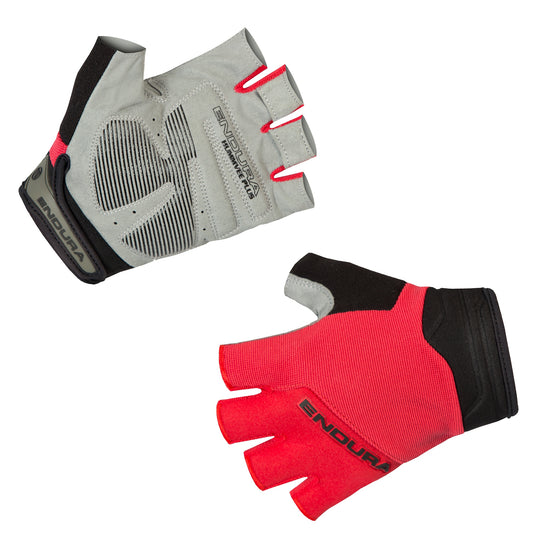 Korte Handschoenen ENDURA HUMMVEE PLUS Junior Camo Rood