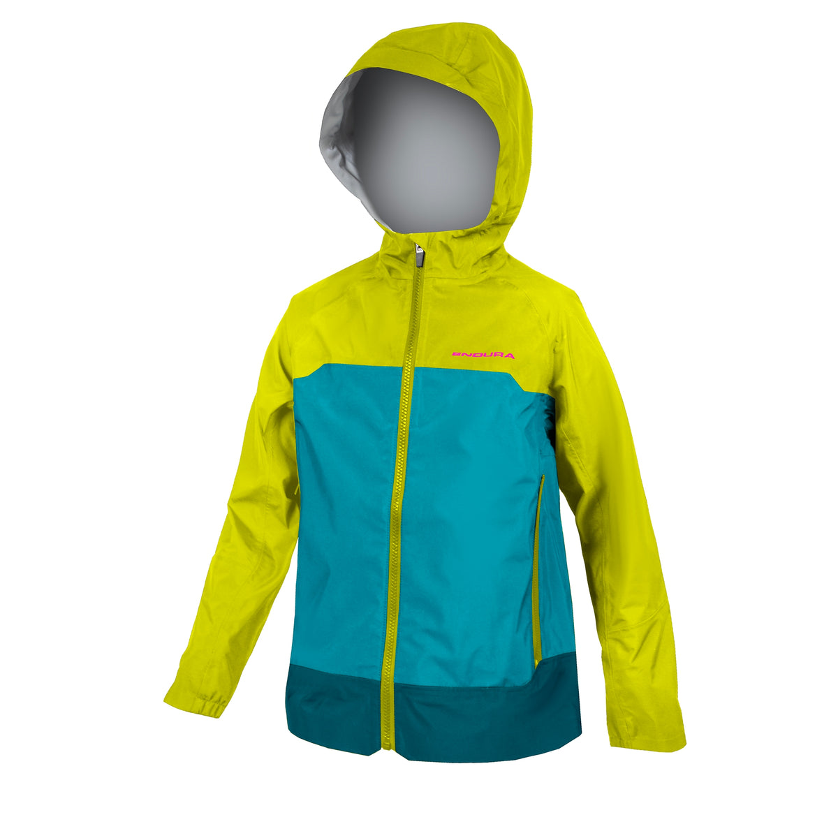 Jacka ENDURA MT500 WATERPROOF Junior Blå/Gul