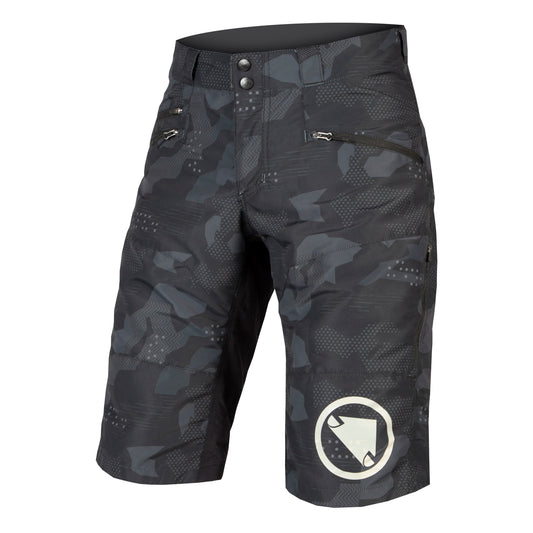 ENDURA SINGLETRACK II -shortsit Musta Camo