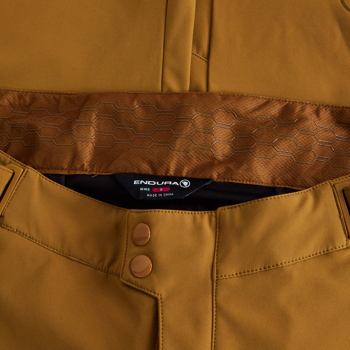 Broek ENDURA MT500 SPRAY Dames Bruin/Oranje