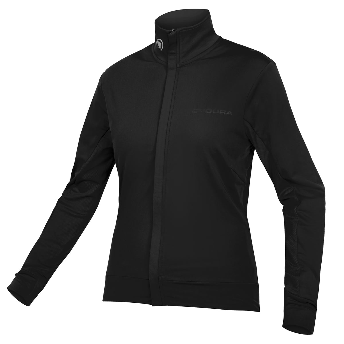 Trøje ENDURA XTRACT ROUBAIX Lange Ærmer Dame Sort