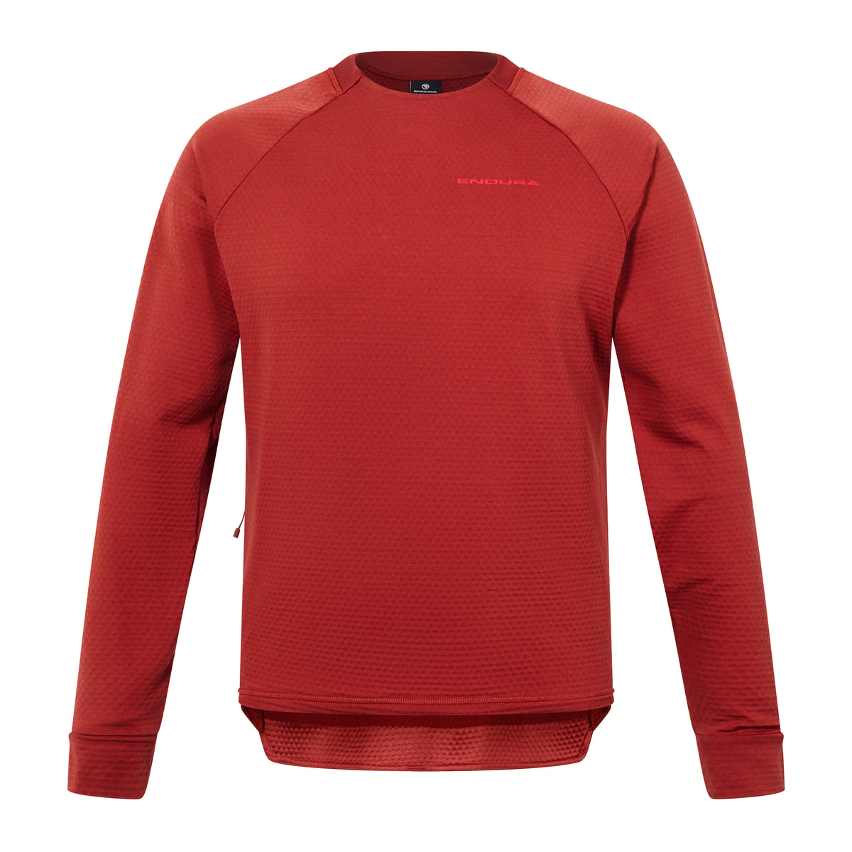 ENDURA SINGLETRACK FLEECE Long Sleeve Jersey Brick