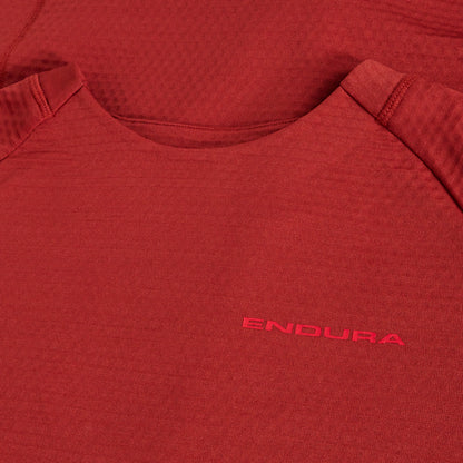 Dres ENDURA SINGLETRACK FLEECE Dolgi Rokavi Opečnata
