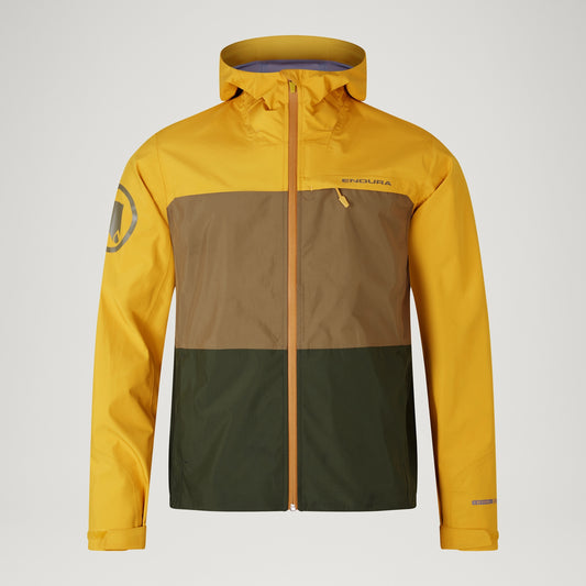 ENDURA SINGLETRACK WATERPROOF II Jakke Sennepsgul
