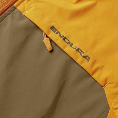 ENDURA SINGLETRACK WATERPROOF II Jacket Mustard