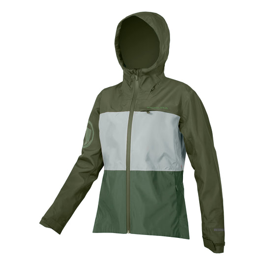 Jas ENDURA SINGLETRACK II Dames Groen