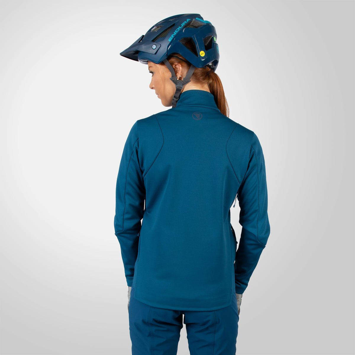 Jas ENDURA SINGLETRACK SOFTSHELL Dames Blauw