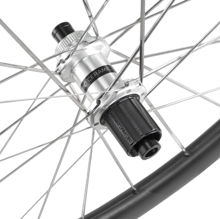 MAVIC COSMIC SLR 45 Tubeless Ready Wheelset (Center Lock) Black/Silver