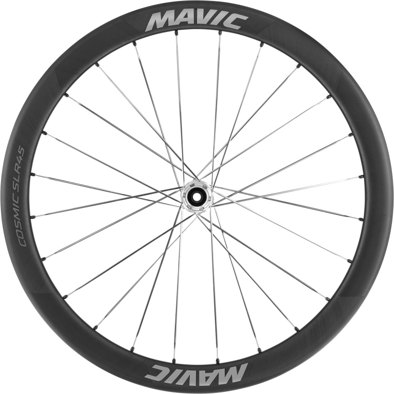 MAVIC COSMIC SLR 45 Tubeless Ready Front Wheel (Center Lock) Black/Silver