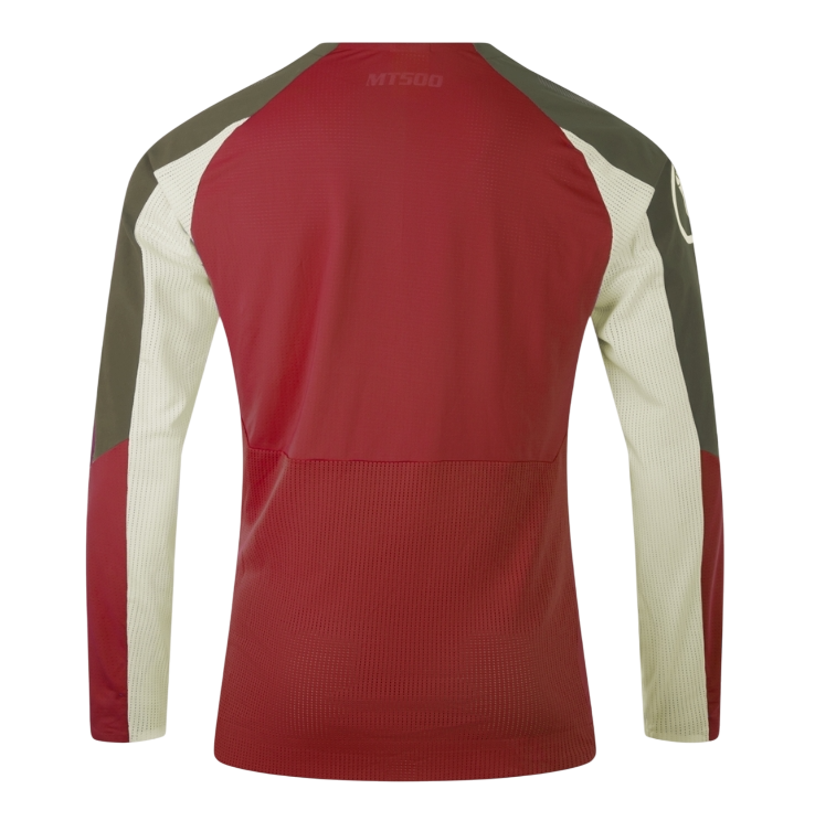 ENDURA MT500 BURNER LITE Long Sleeve Jersey Red